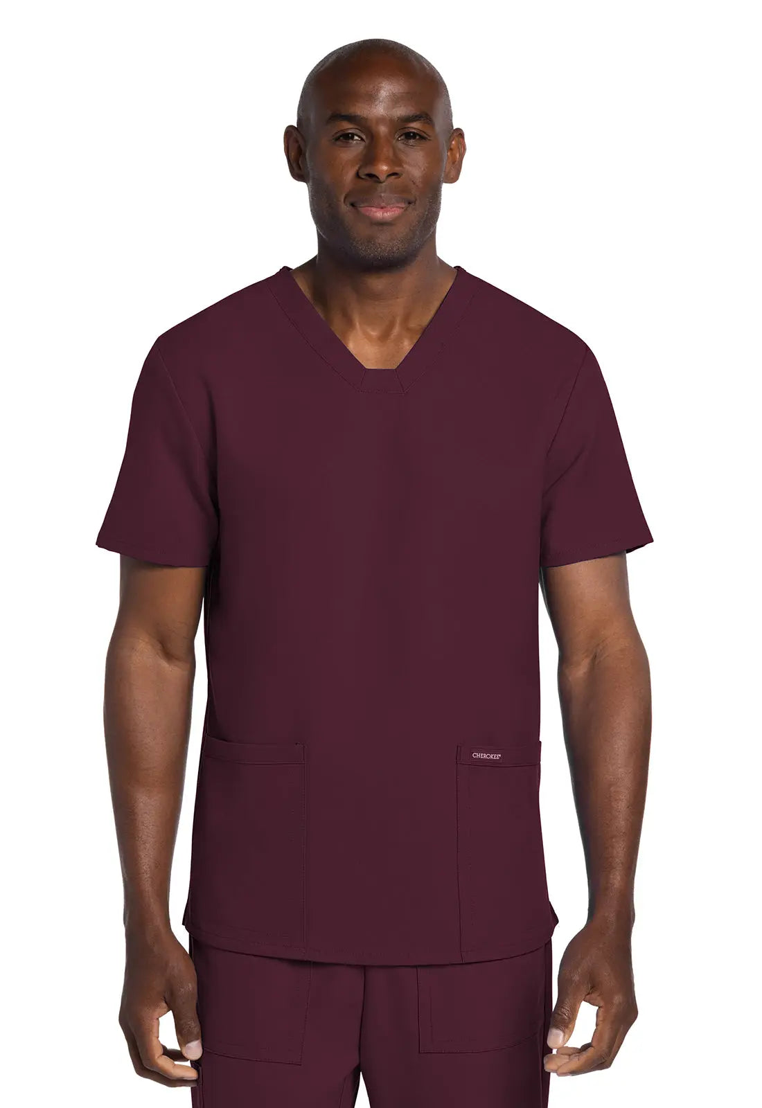 Cherokee Ultra Men's Elevation 2 Pocket Scrub Top CK784A Simply Scrubs Australia